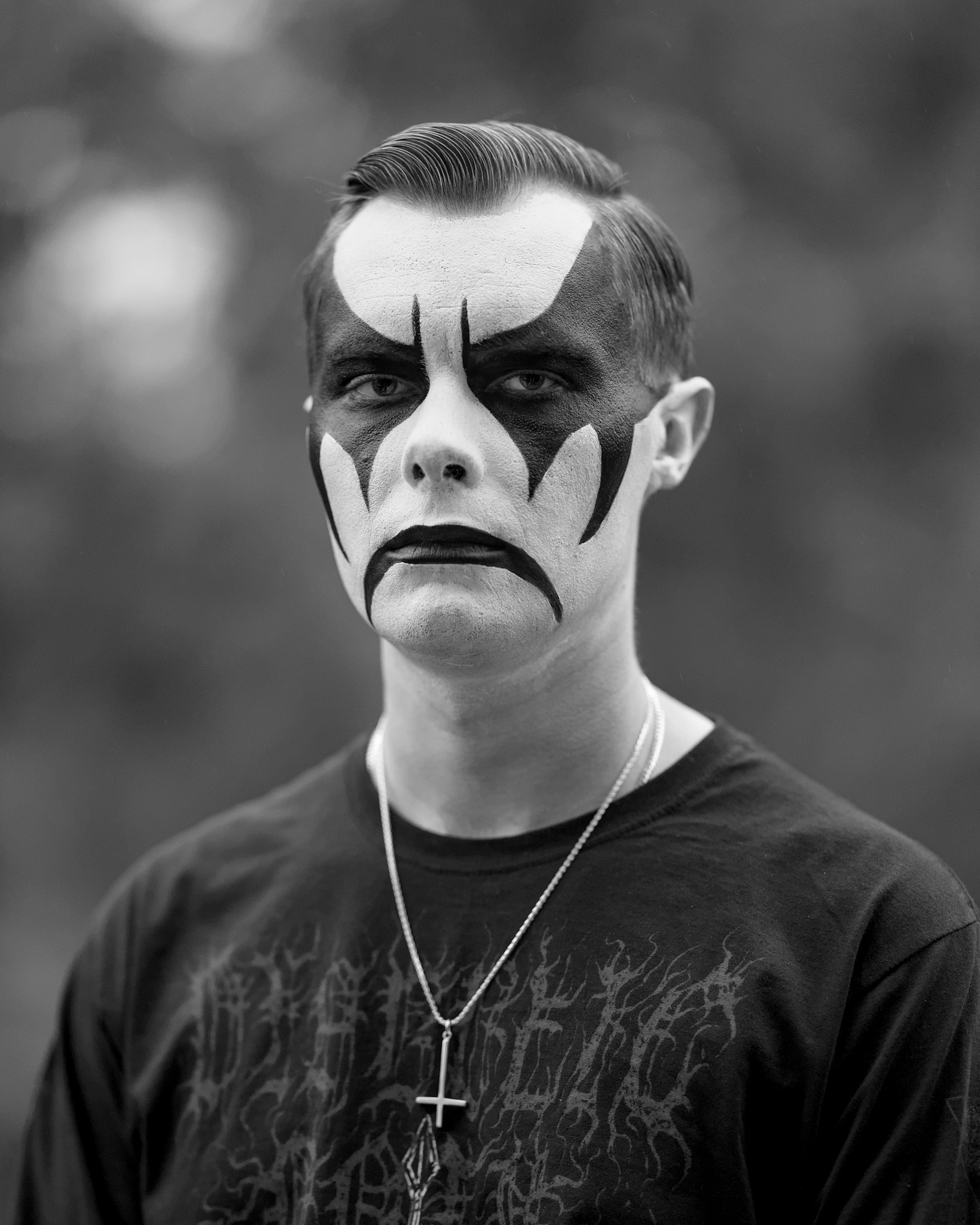 Chris Fahey in corpsepaint